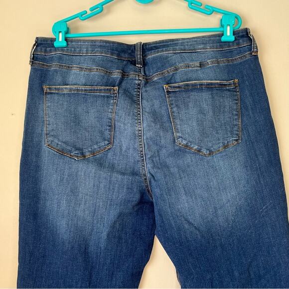 Somona Medium Wash Skinny Jeans Size 18W - Picture 6 of 10